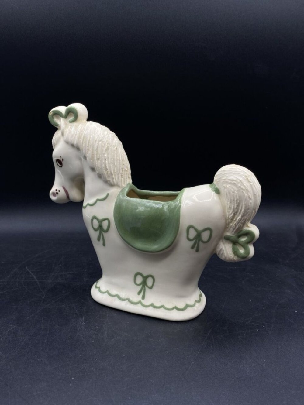 Hedi Schoop Hollywood California Pottery Co Rocking Carousel Horse Planter READ - Picture 13 of 14